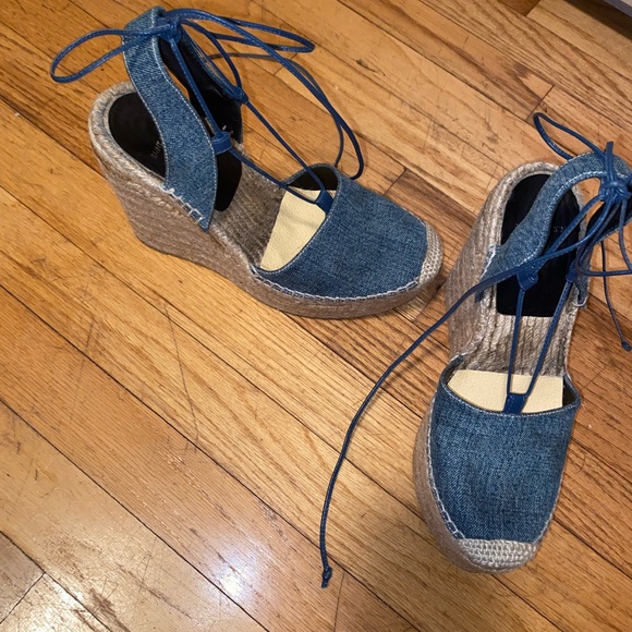 Saint Laurent Paris Resort Denim Espadrille’s, excellent condition, comfy cool - Picture 6 of 8